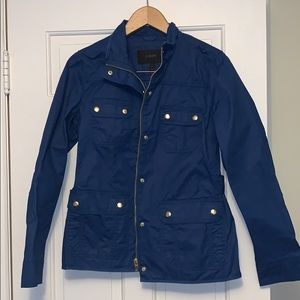 J. Crew NWT waxed cotton utility jacket Medium